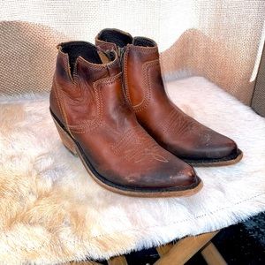 Size 6 Liberty Black ankle boots-worn once pd $260